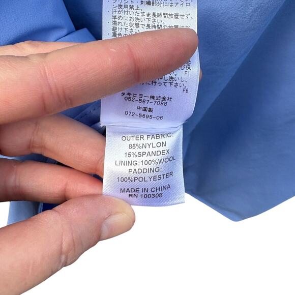 Peter Millar Crown Crafted Blue Stealth Hybrid Wool Lined Vest - Medium - Picture 10 of 11